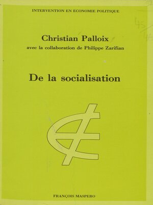 cover image of De la socialisation